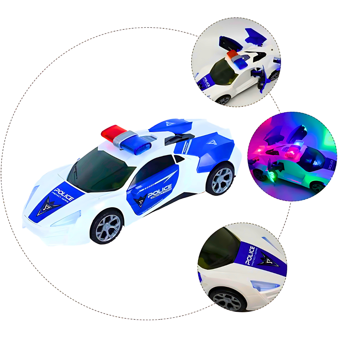 SVETLEĆI POLICIJSKI AUTO
