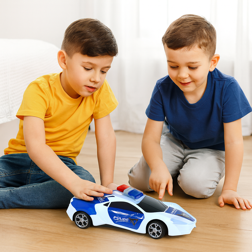 SVETLEĆI POLICIJSKI AUTO