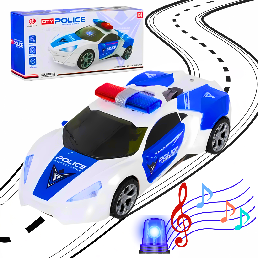 SVETLEĆI POLICIJSKI AUTO