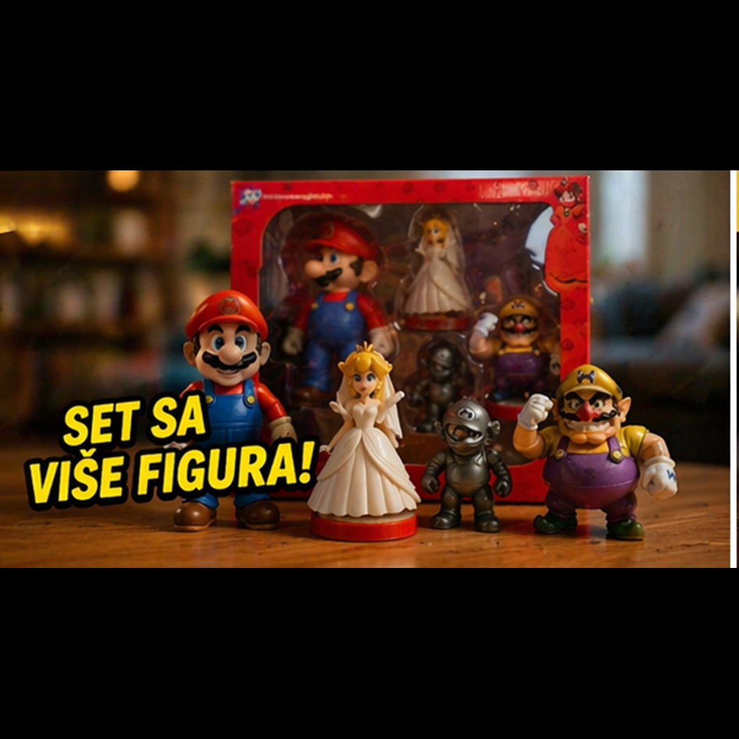 Super Mario set figura