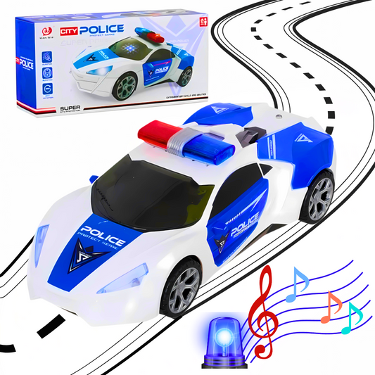 SVETLEĆI POLICIJSKI AUTO